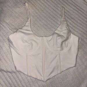 PRINCESS POLLY | White corset top